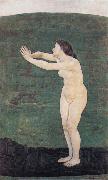 Ferdinand Hodler Communication with the Infinite painting
